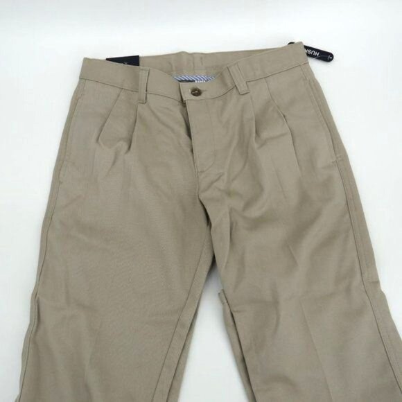 Chaps Boys Performance Khaki Pants 10 Husky Adjustable Waist NWT $34 - Picture 5 of 5